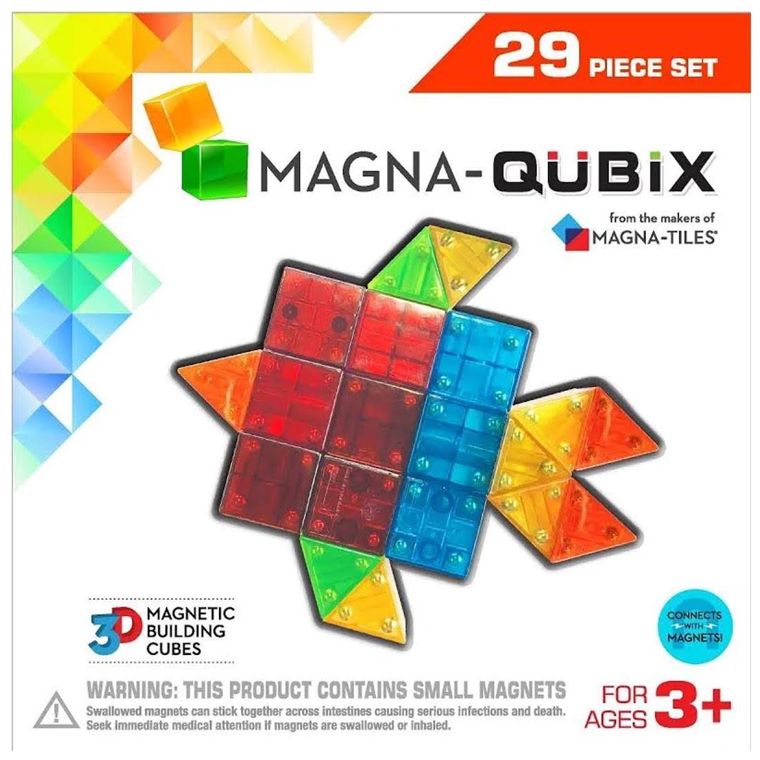 Valtech Magna-Qubix 29-Piece 3D Magnetic Building Set