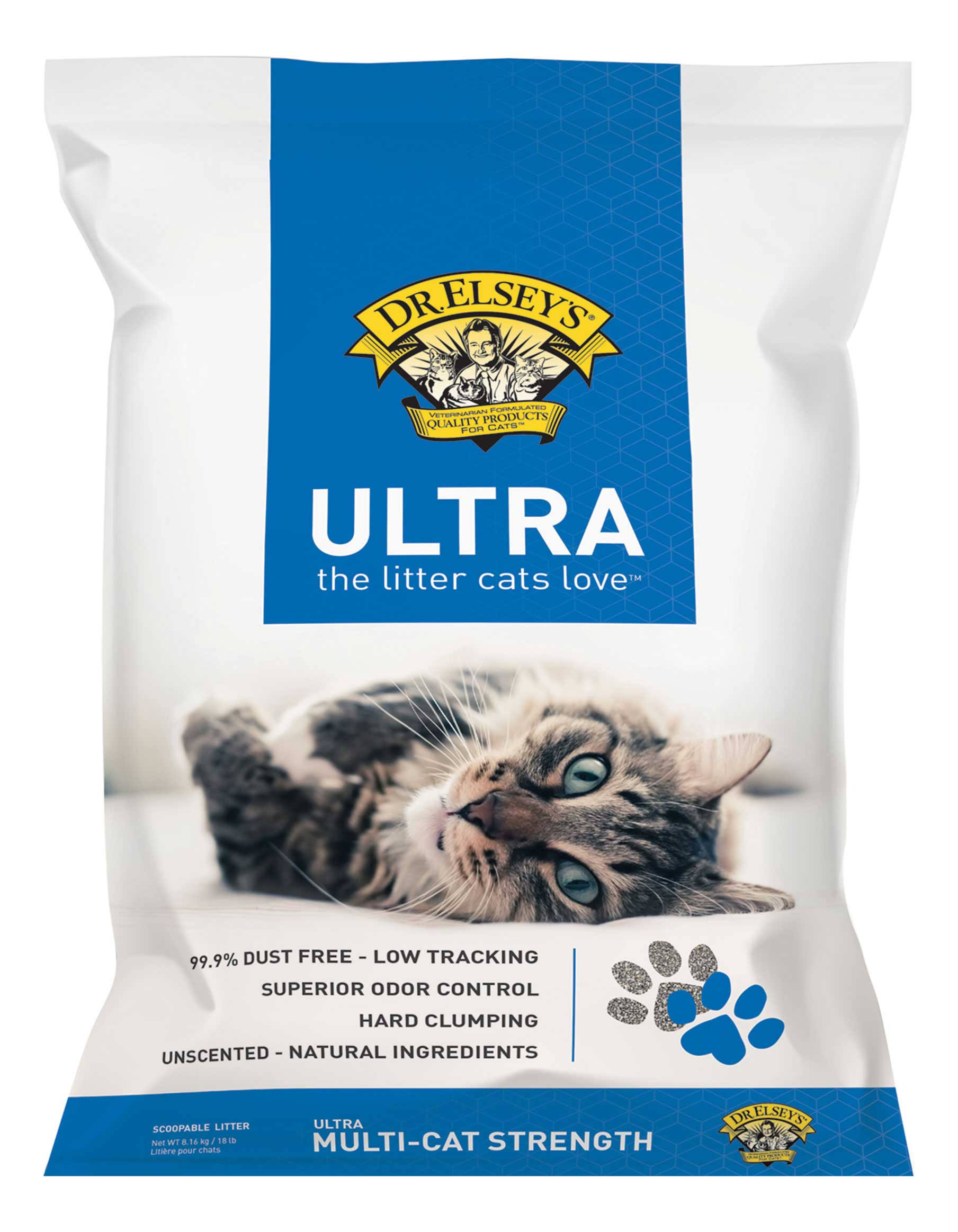 Precious Cat Ultra Premium Clumping Cat Litter 18 LB Bag 338004183