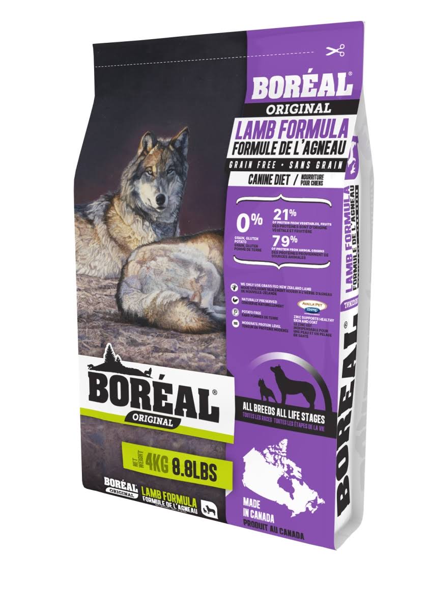 Boreal Grain Free Dog Food - Lamb, 4kg
