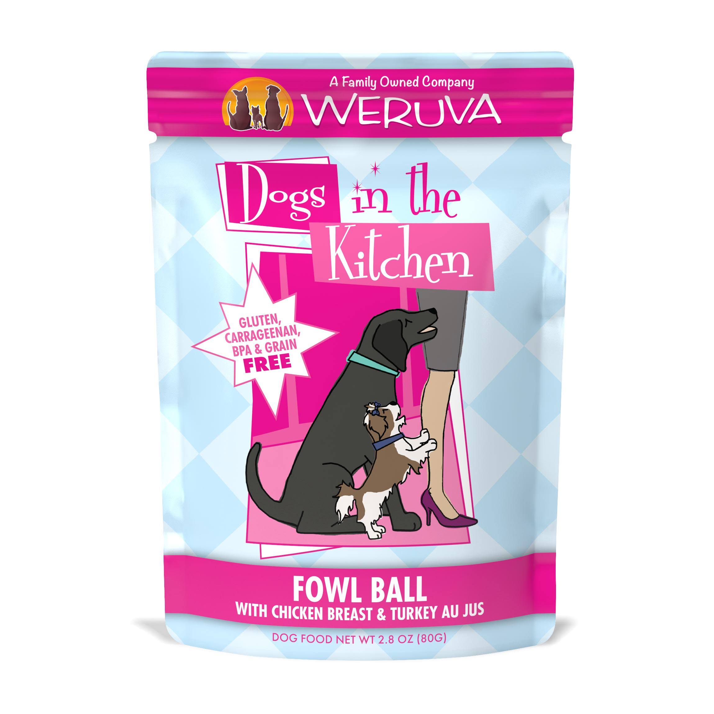 Weruva Dogs in the Kitchen Dog Food - Fowl Ball