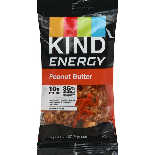 Kind Energy Bars, Peanut Butter - 2.1 oz