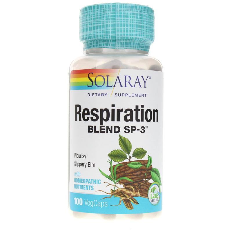 Solaray Respiration Blend SP-3 - 100 Capsules