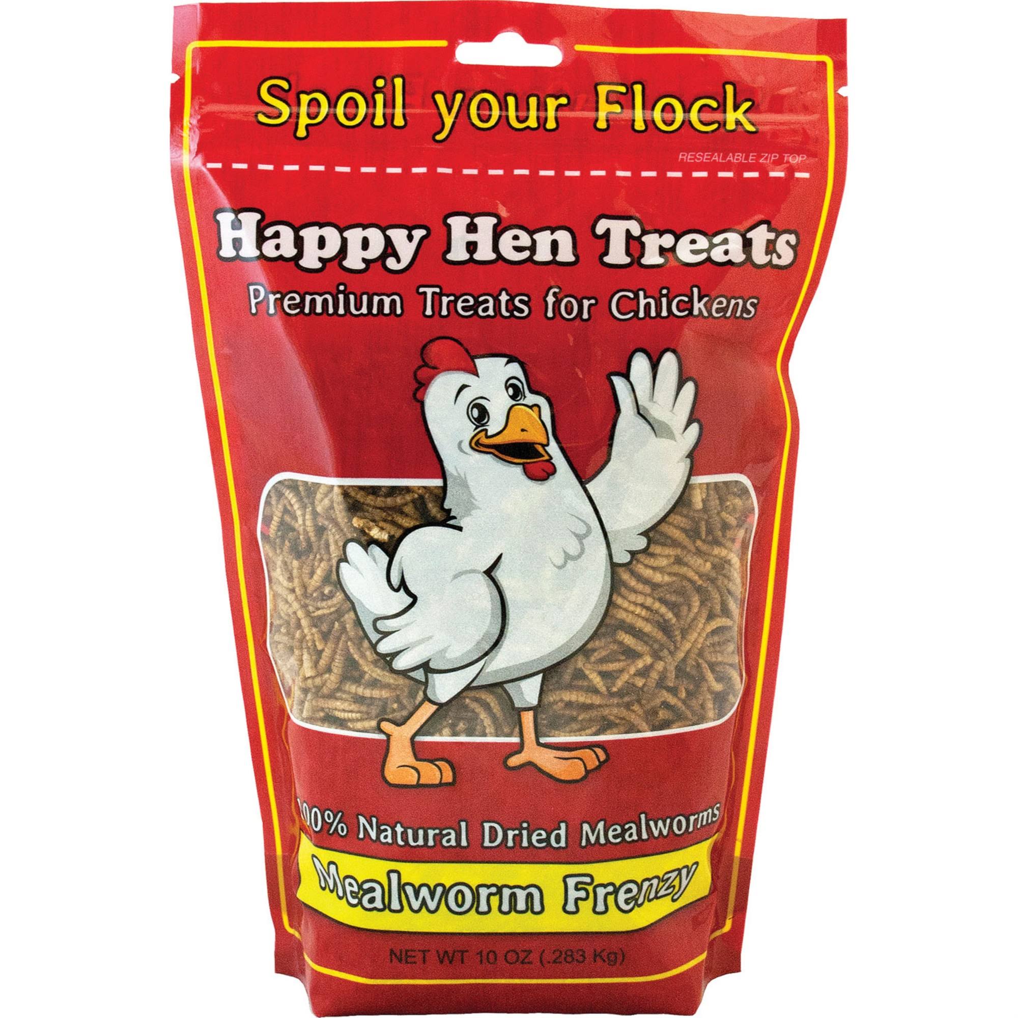 Happy Hen Treats Mealworm Frenzy Chicken Treat - 10oz