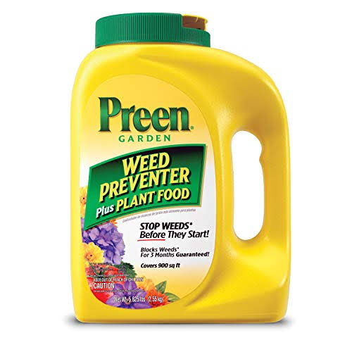 Preen Garden Weed Preventer Plus Plant Food - 5.625lbs