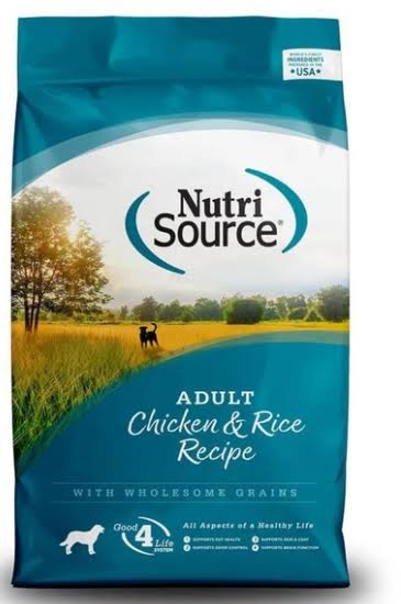 Nutri Source Cubes Dog Food - Chicken and Rice
