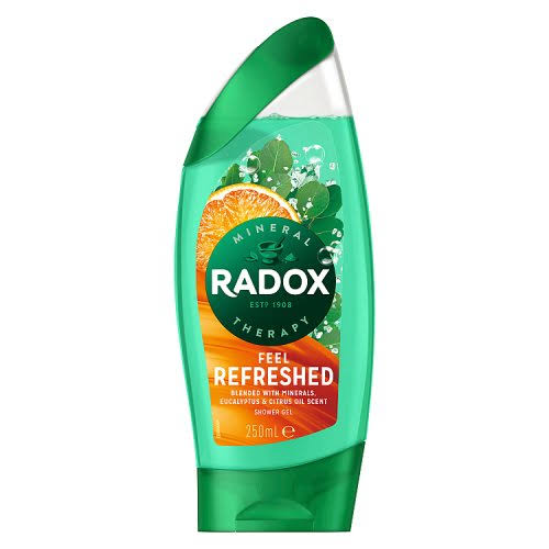 Radox Nature Inspired Feel Refreshed Shower Gel - Eucalyptus & Citrus Oil, 250ml