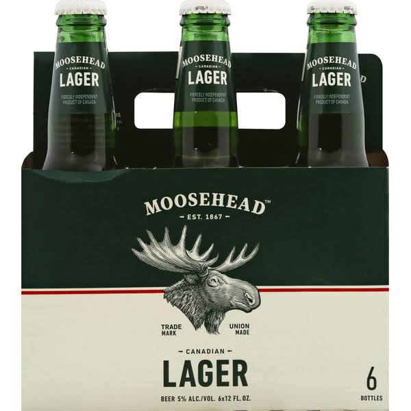 Moosehead Beer Lager - 6 Pack