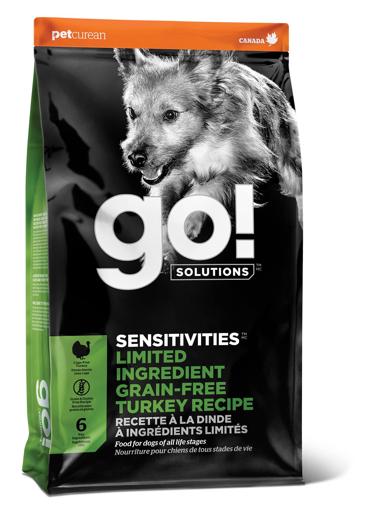 GO! Sensitivities Limited Ingredient Grain Free Dog Food - Turkey 22 lbs