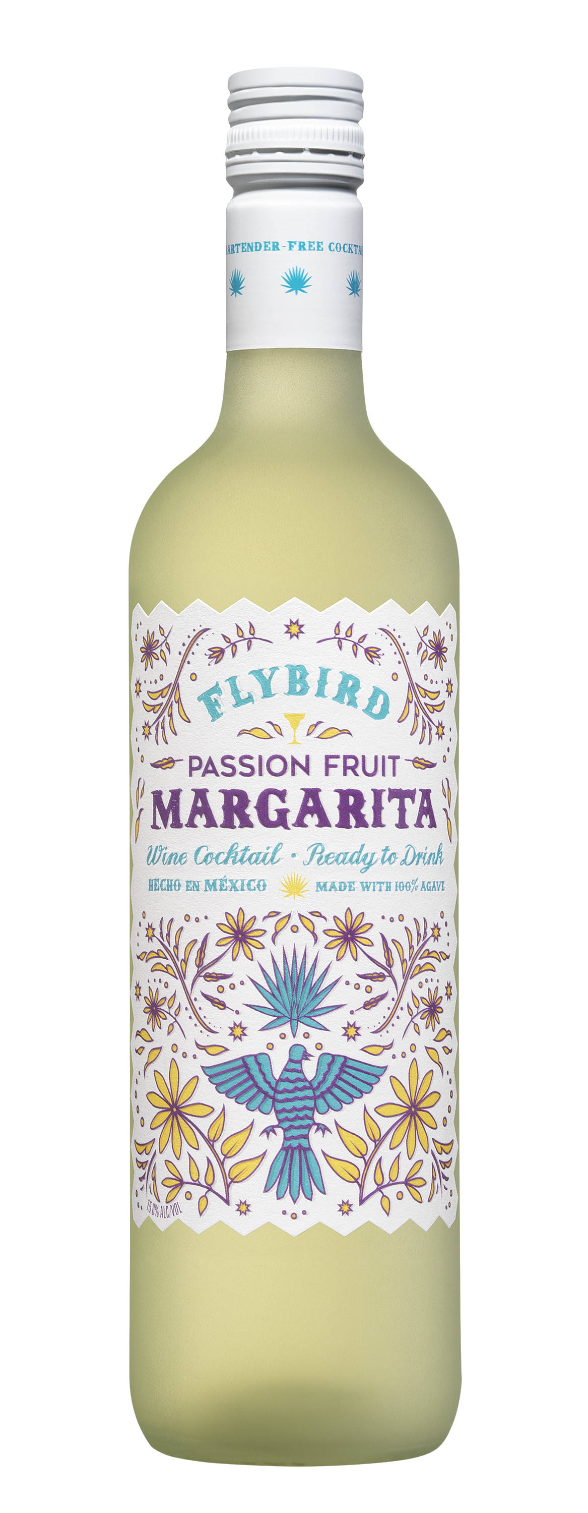 Flybird Wine Cocktail, Margarita, Passion Fruit - 750 ml