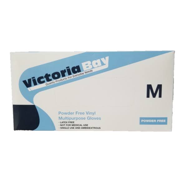 Victoria Bay Medium Vinyl Gloves