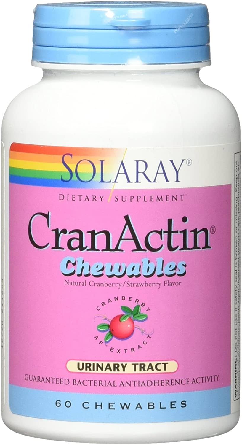 Solaray CranActin Chewable - Strawberry