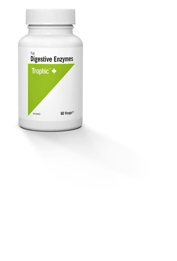 Trophic Fat Digestive Enzymes Supplement - 60 Vcaps
