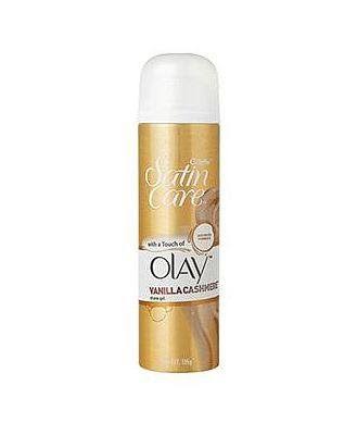 Gillette Satin Care with A Touch Of Olay Vanilla Cashmere Shave Gel - 200ml