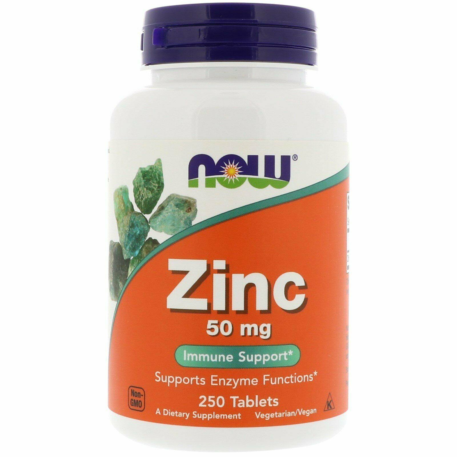Now Foods Zinc Supplement - 100 Tablets