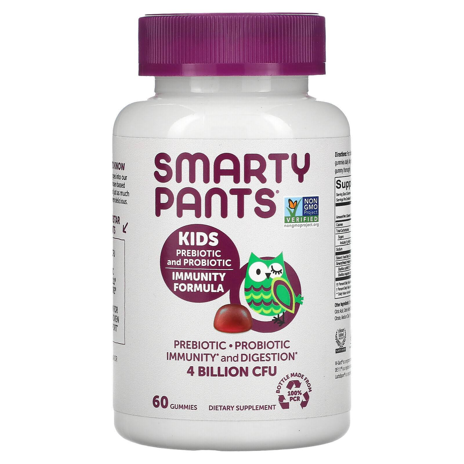 SmartyPants Probiotic & Prebiotic Immunity Gummies for Kids