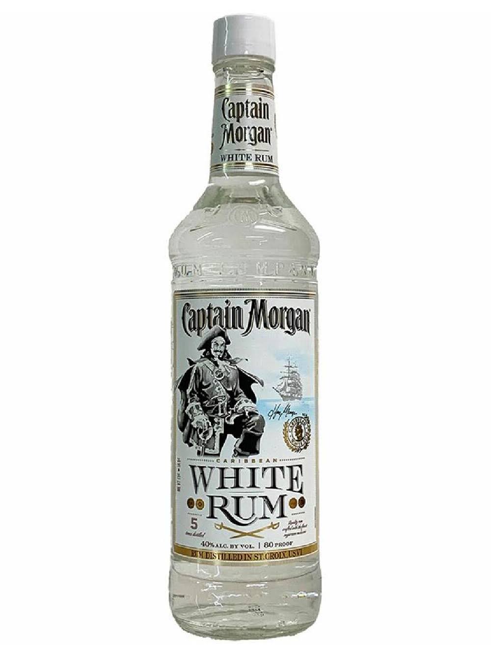 Captain Morgan White Rum - 1L