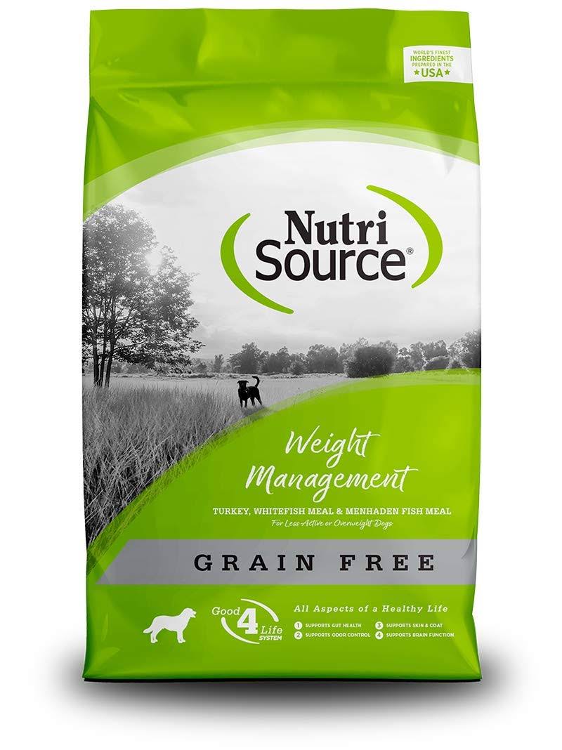 NutriSource Grain Free Weight Management Dry Dog Food - 15 lbs.