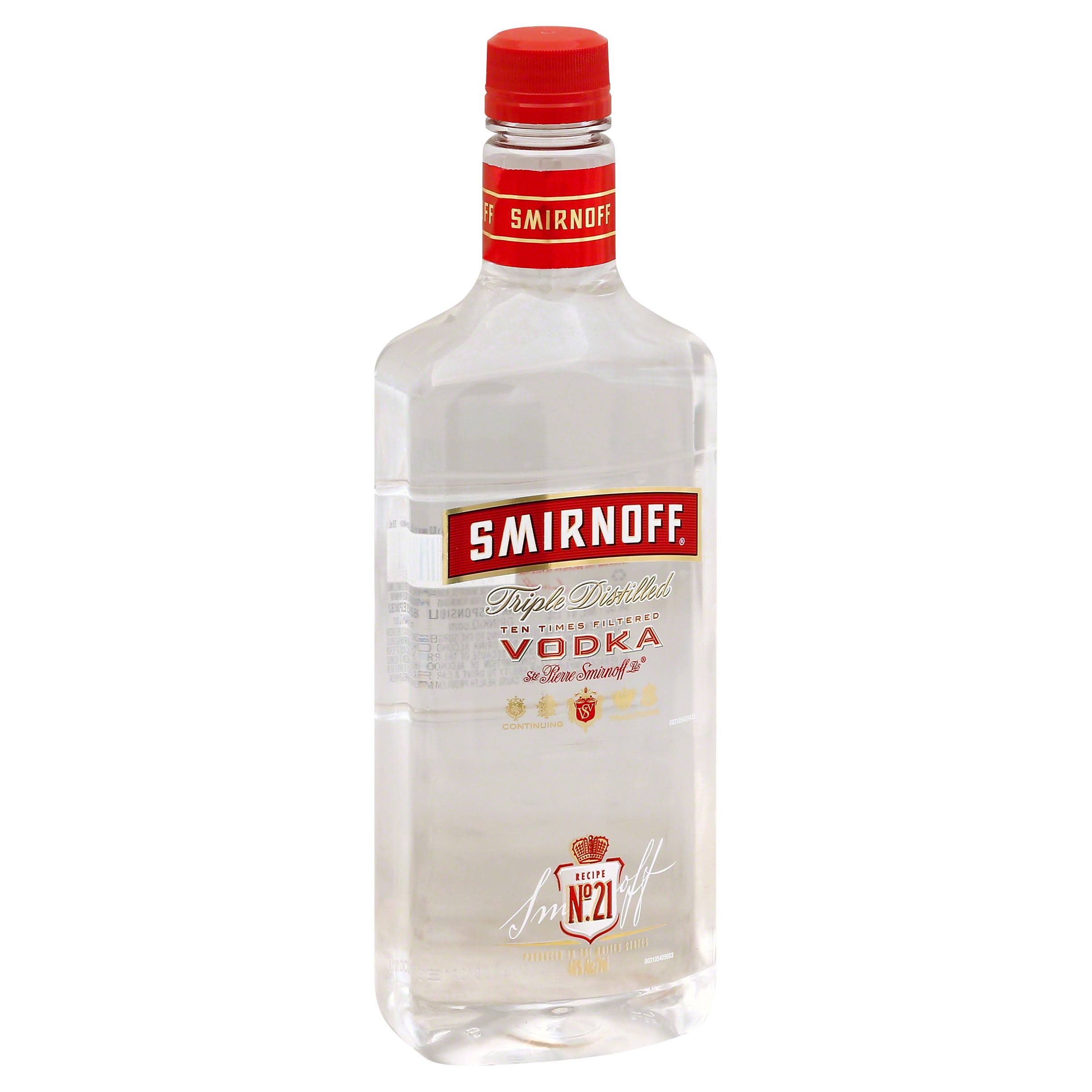 Smirnoff Vodka - Triple Distilled, 750ml