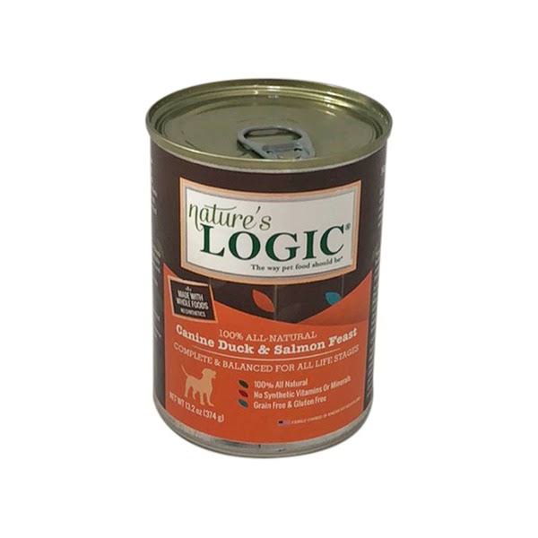 Nature's Logic Dog Food - Duck and Salmon, 374.2g