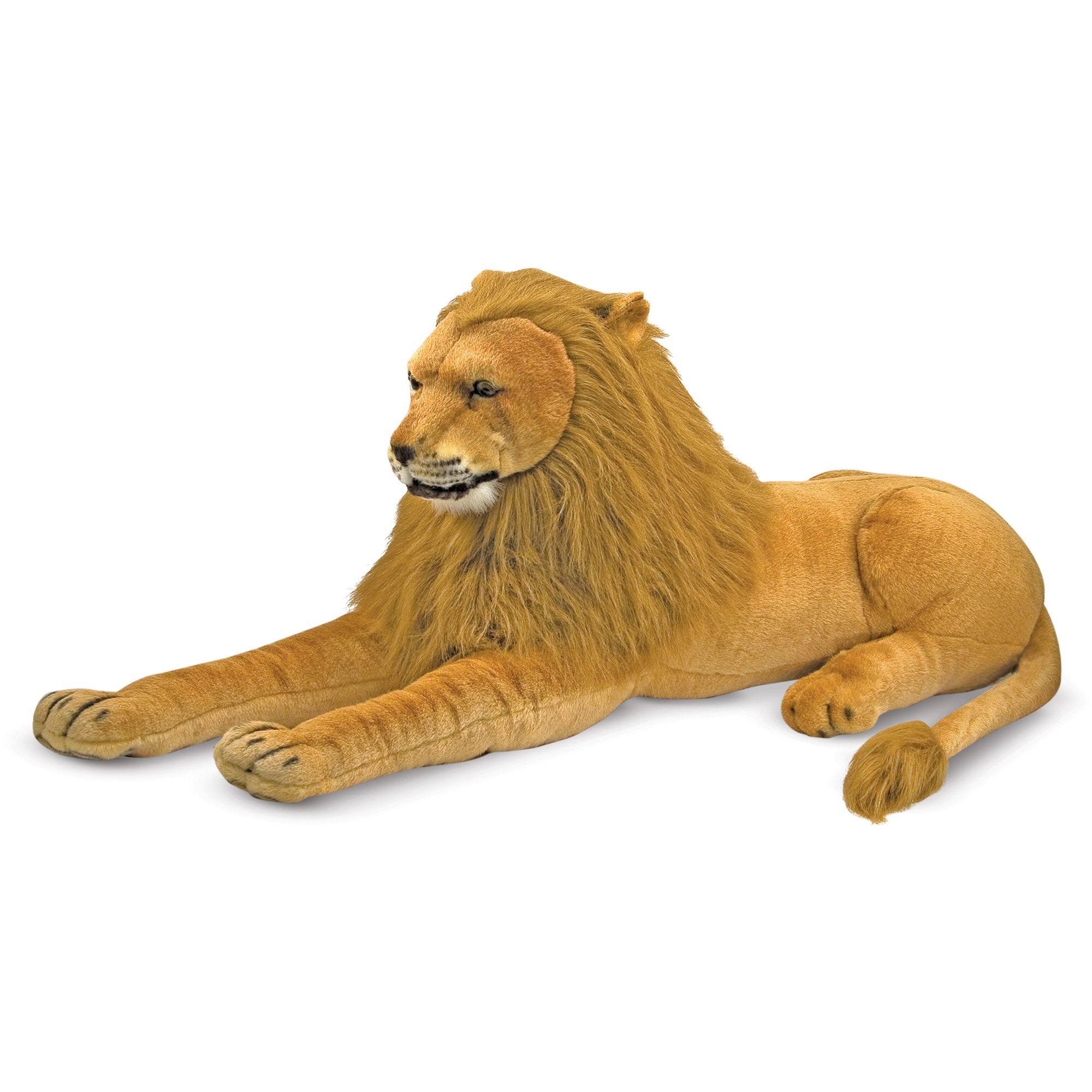Melissa and Doug Huggable Plush Stuffed Lion Soft Toy - Large