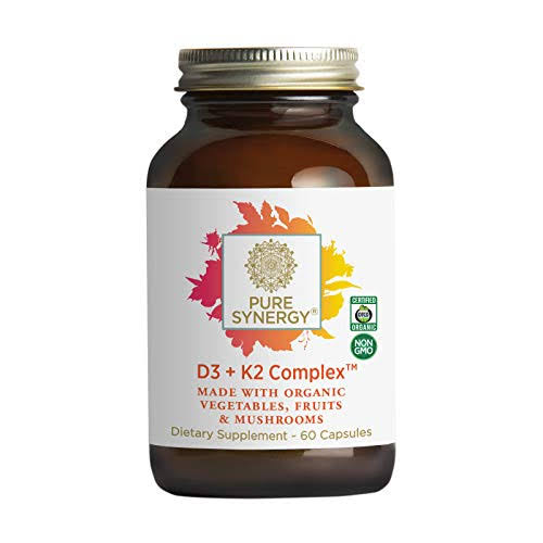 Pure Synergy - D3 + K2 Complex - 60 Capsules