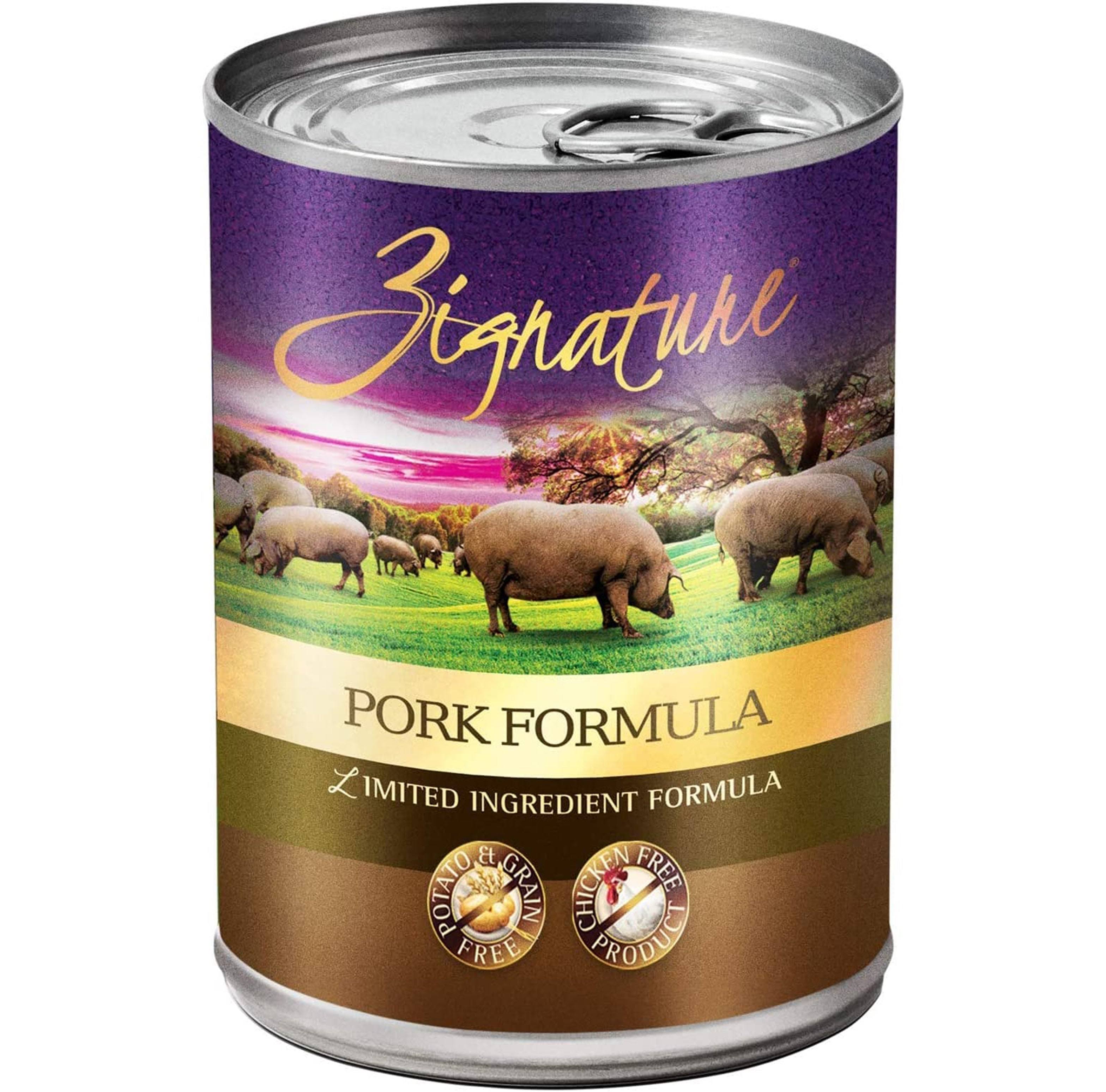 Zignature Pork Formula Dog Food 369 g