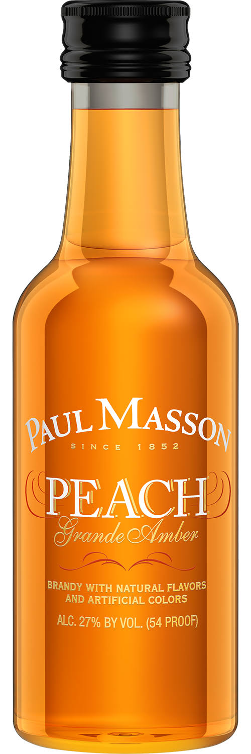 Paul Masson Brandy Grande Amber Peach 50ml