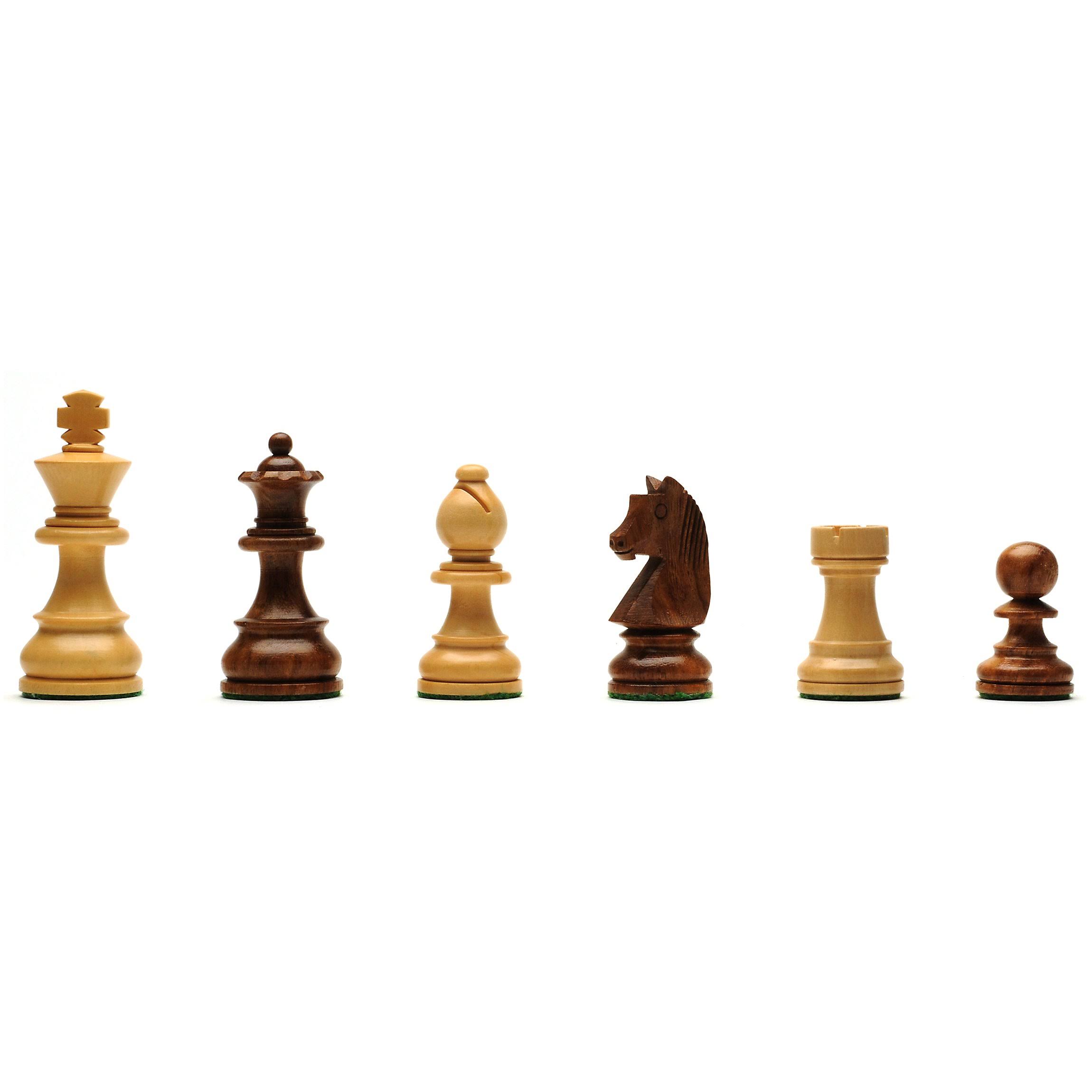 Traditional Staunton Chess Pieces - 03-2130