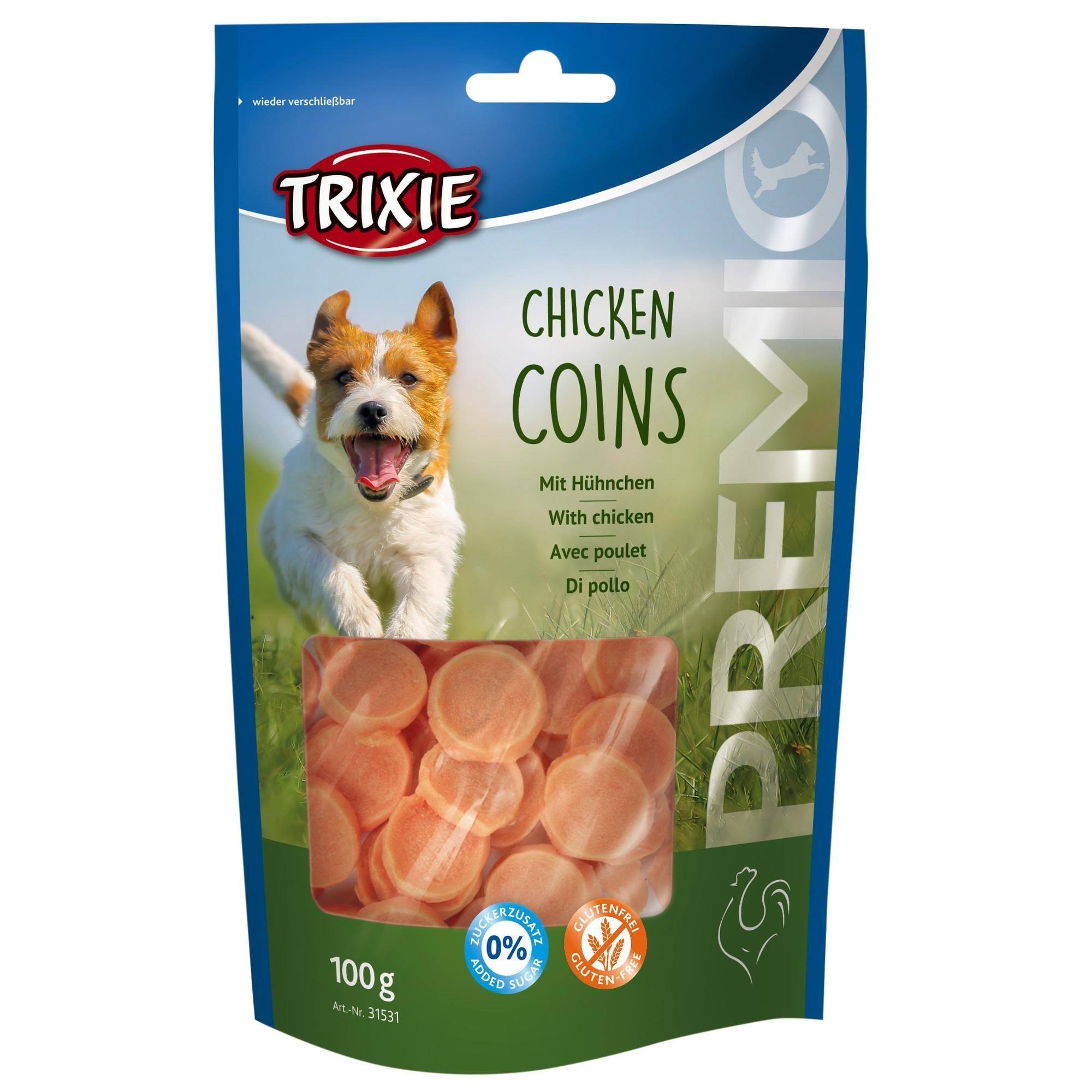 Trixie Premio Chicken Coins - Light