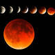 Incredible images of blood moon over United States