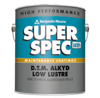 Super Spec HP D.T.M. Alkyd Low Lustre P23 - Quart / Black