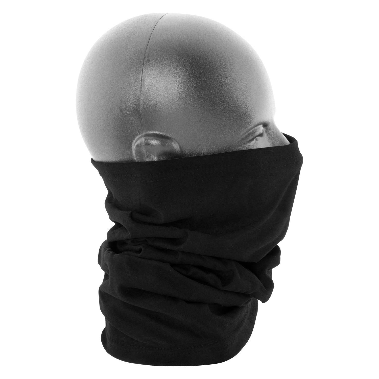 Zan Headgear Fleece Lined Motley Tube - Black