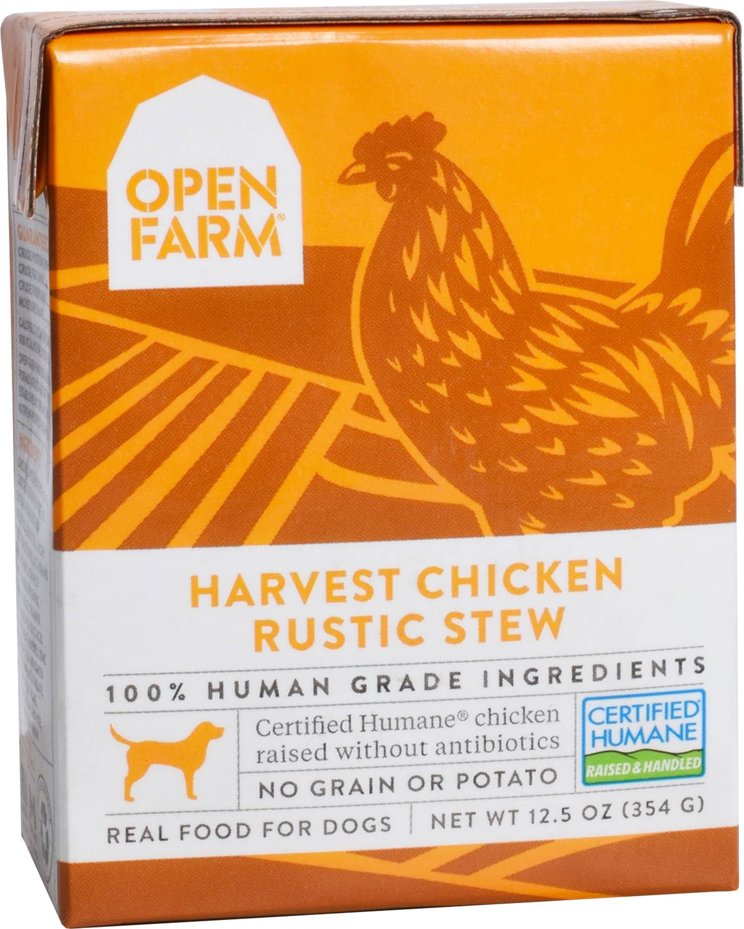Open Farm Rustic Stew Harvest Chicken Dog Food 12.5 oz