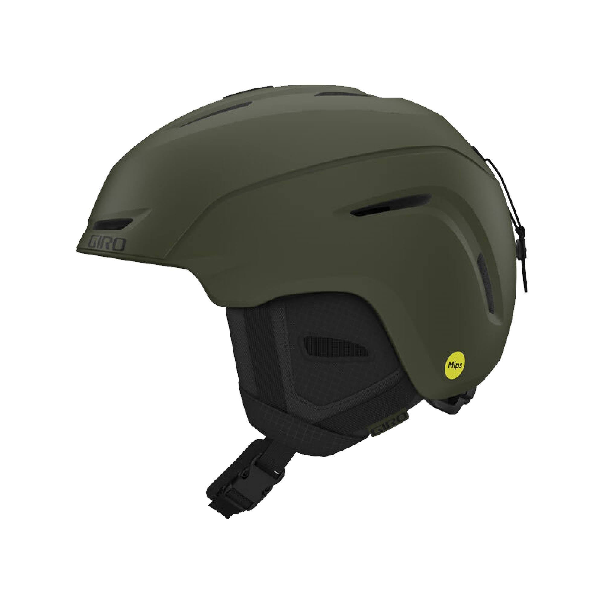 (L) Giro Neo MIPS Snow Helmet Matt Trail Green