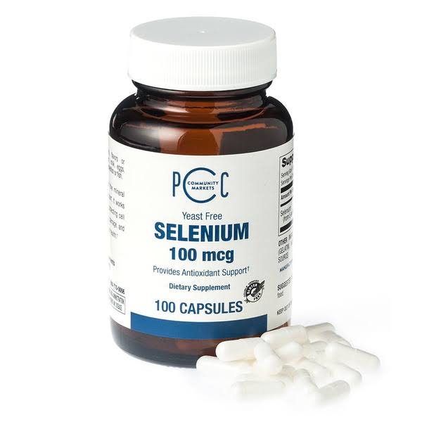Wegmans Selenium, Natural, 100 mcg, Capsules - 100 capsules