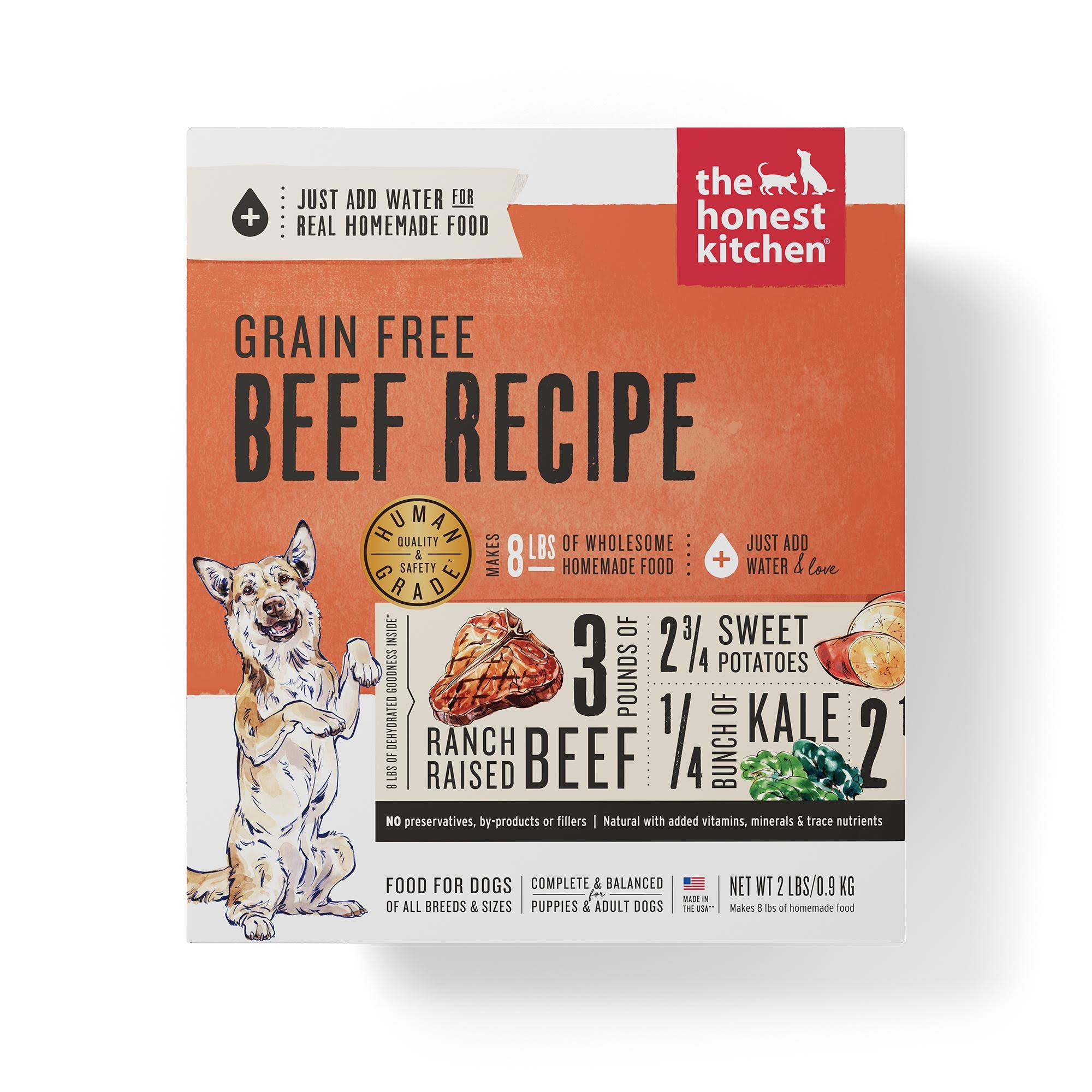 The Honest Kitchen Love Grain Free Beef Dehydrated Dog Food 2 lbs