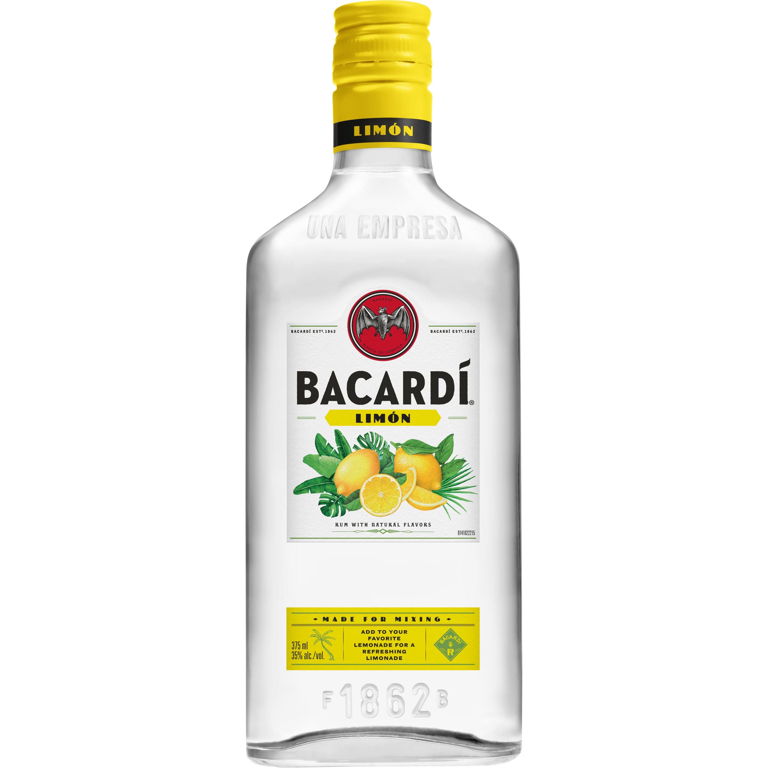 Bacardi Rum, Limon - 375 ml