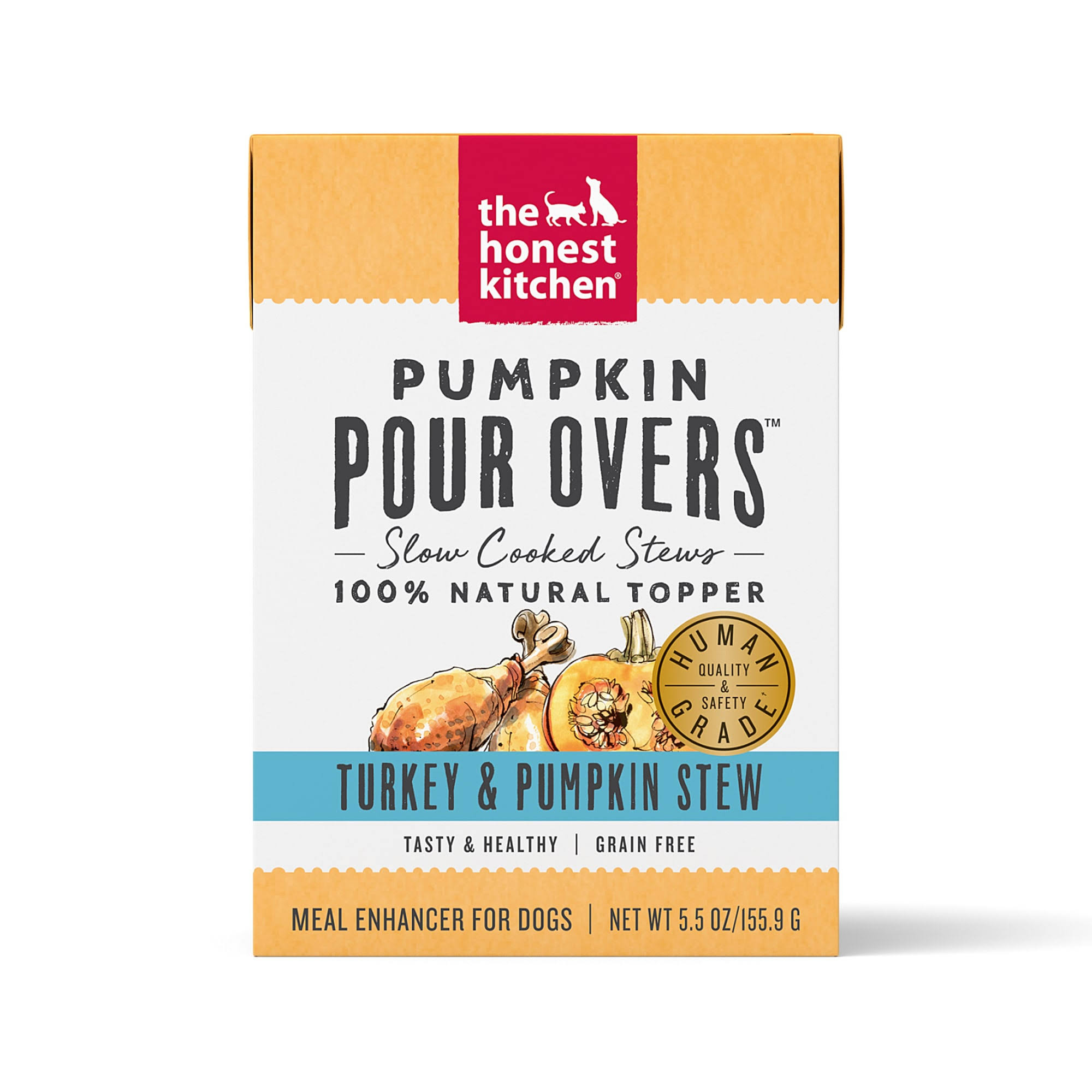 The Honest Kitchen Pumpkin Pour Overs Turkey / 5.5 oz