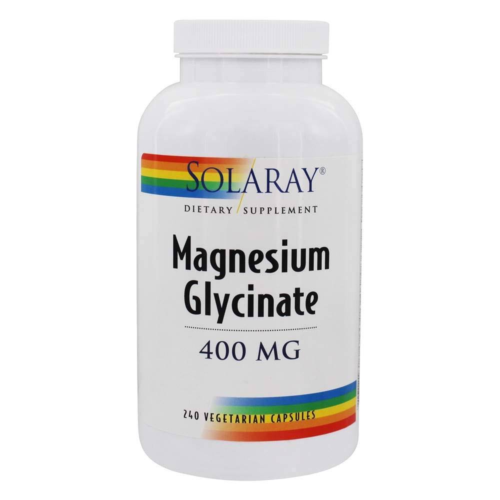 Solaray Magnesium Glycinate Supplement - 400mg, 240 Count