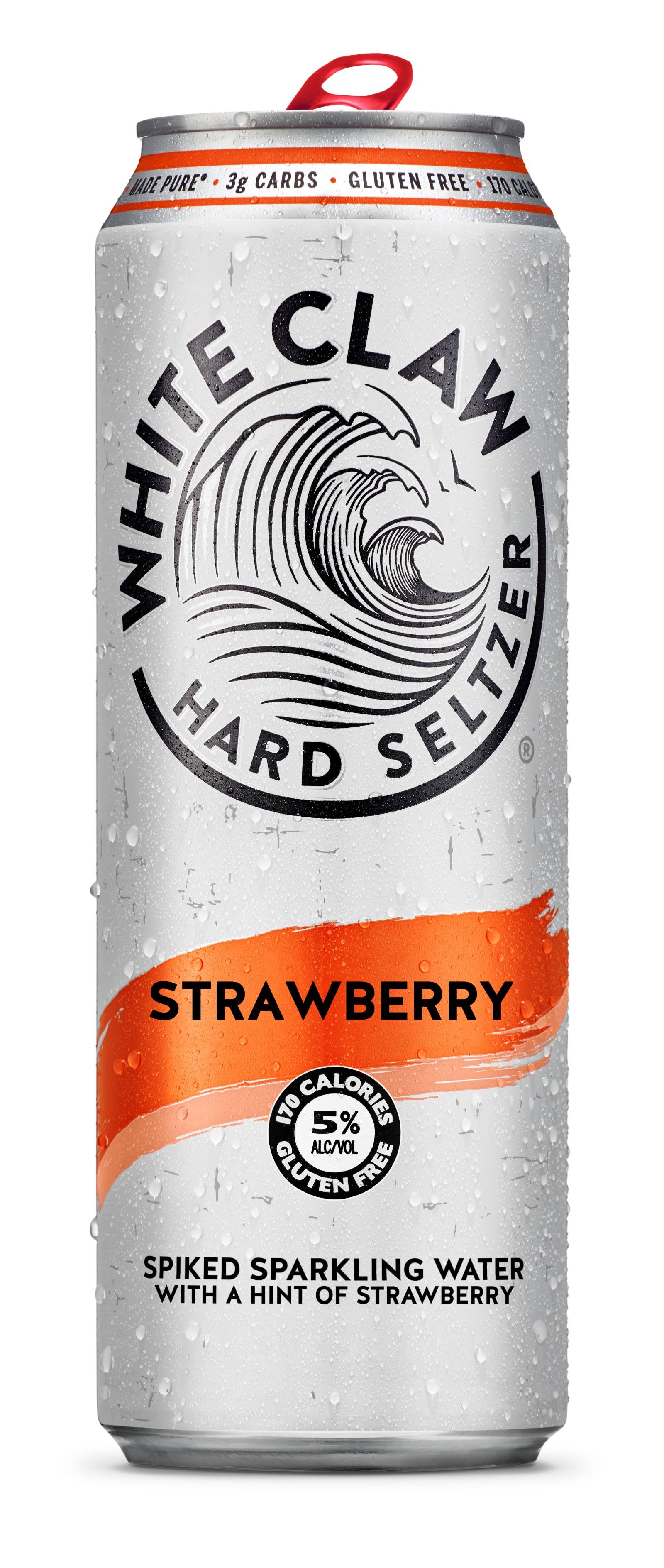 White Claw Hard Seltzer - Strawberry (19.2oz can)