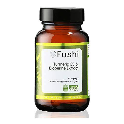 Fushi Turmeric C3 & BioPerine Extract High Strength Veg Caps - 60s