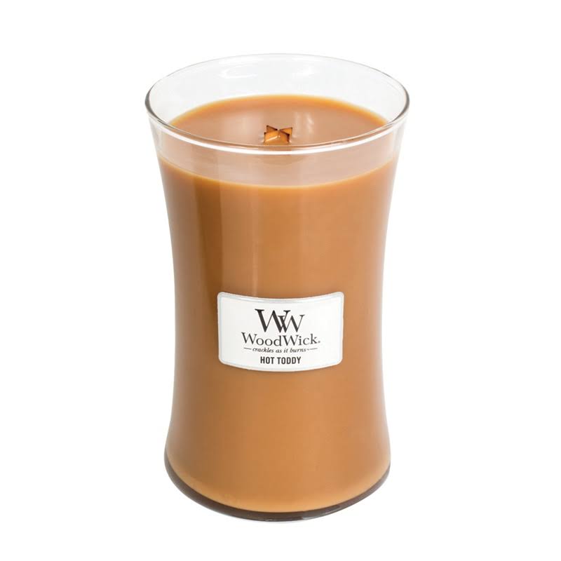 Woodwick Medium Jar Candle - Hot Toddy, 22oz