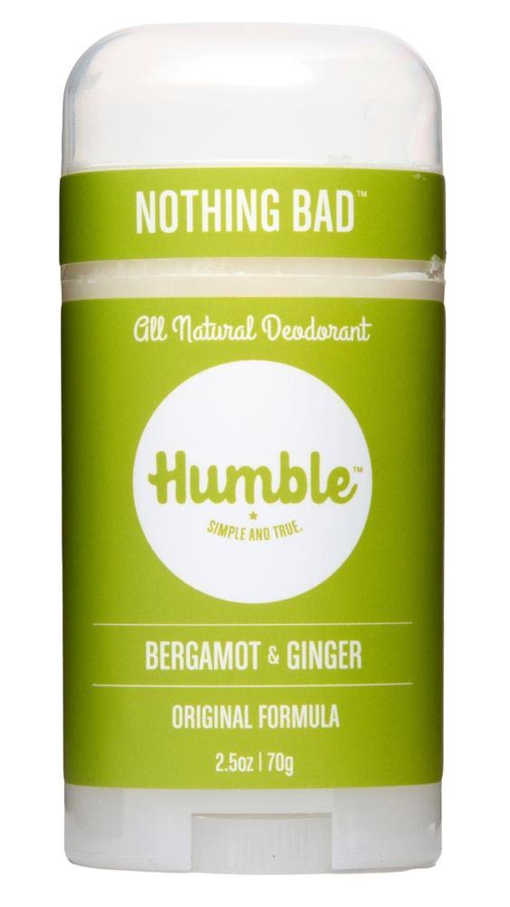 Humble Brands All Natural Deodorant Stick Bergamot & Ginger 2.5 oz.