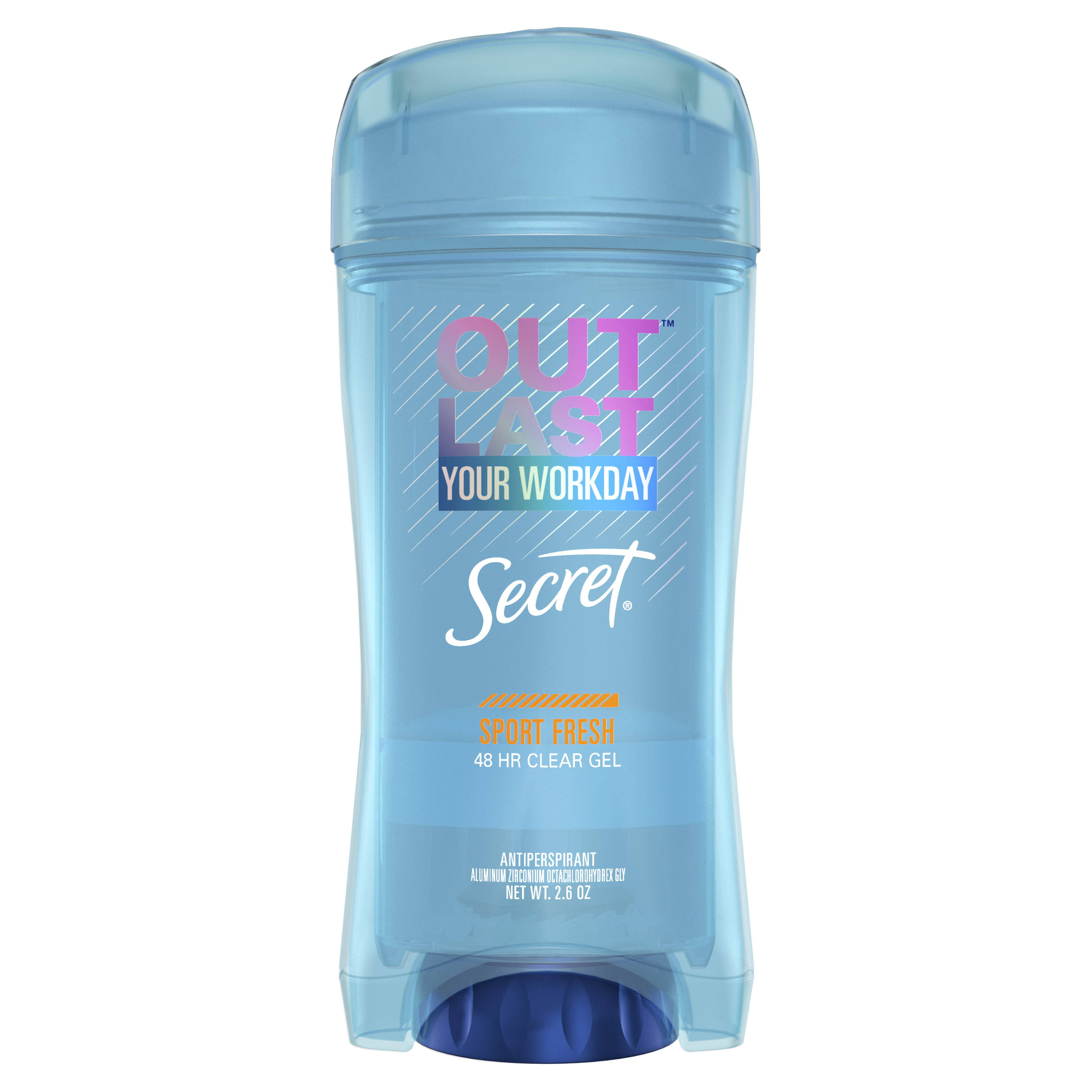 Secret Outlast Sport Fresh Scent Women's Clear Gel Antiperspirant and Deodorant - 2.6oz
