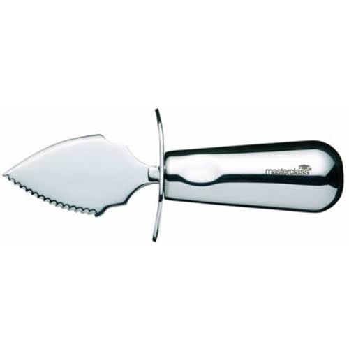 Kitchen Craft Deluxe Polished Oyster Knife - 18cm