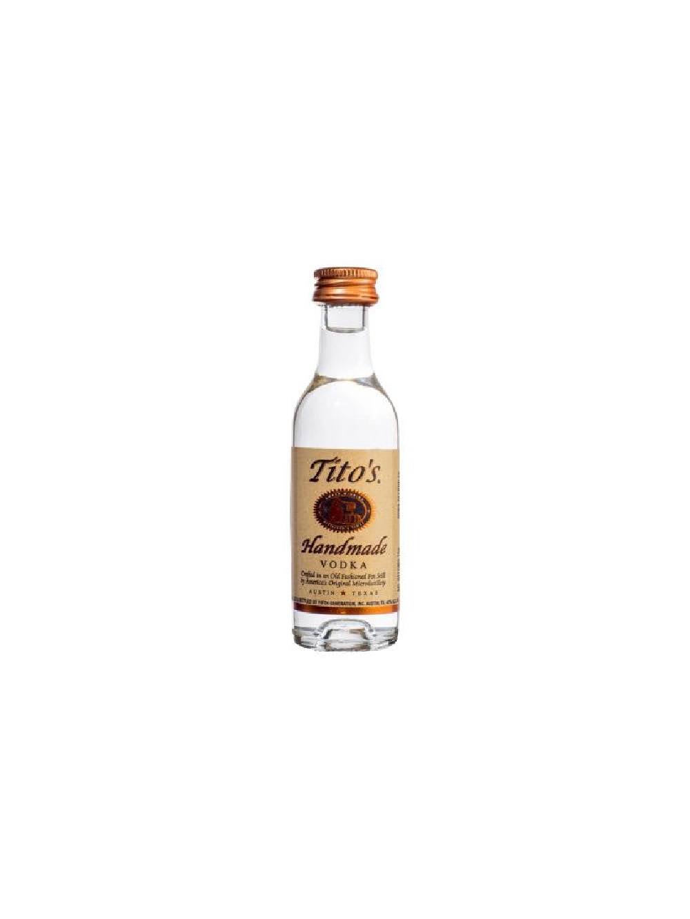 Tito's Handmade Vodka 50ml Bottle