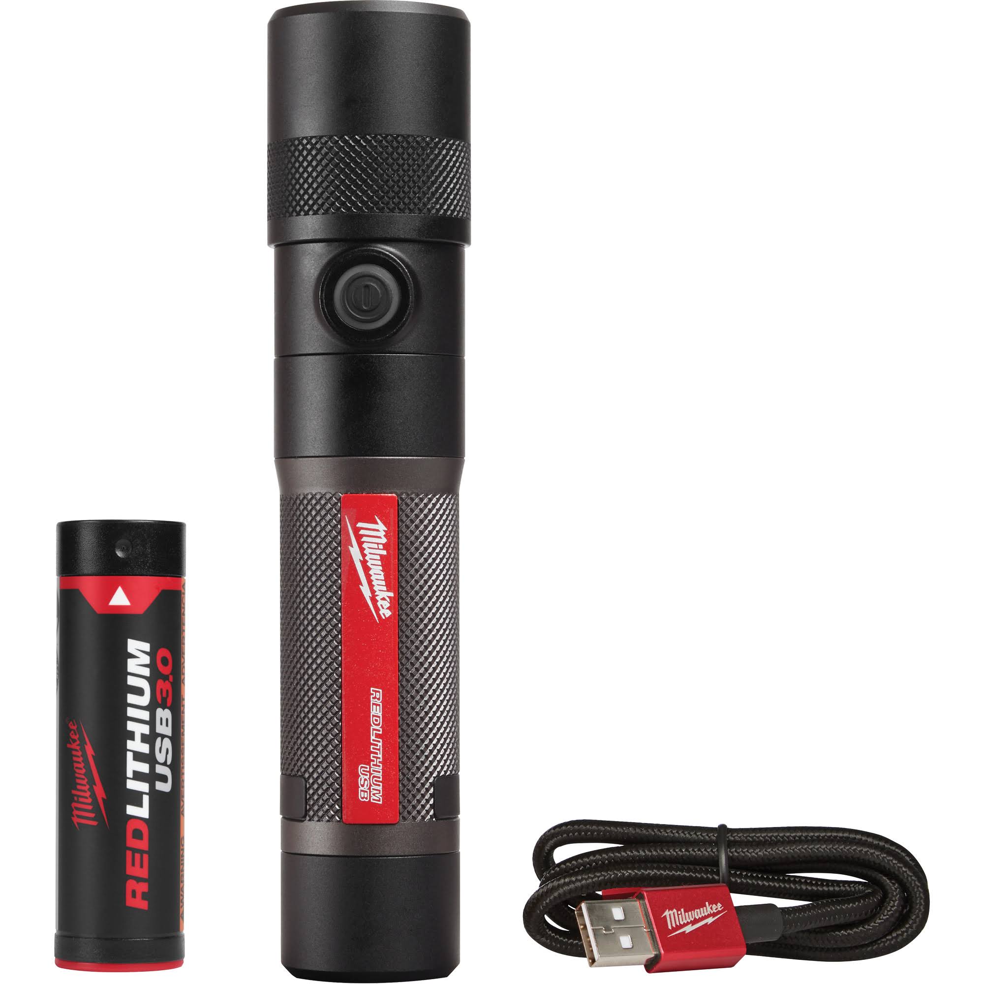 Milwaukee 2161-21 - USB Rechargeable 1100L Twist Focus Flashlight
