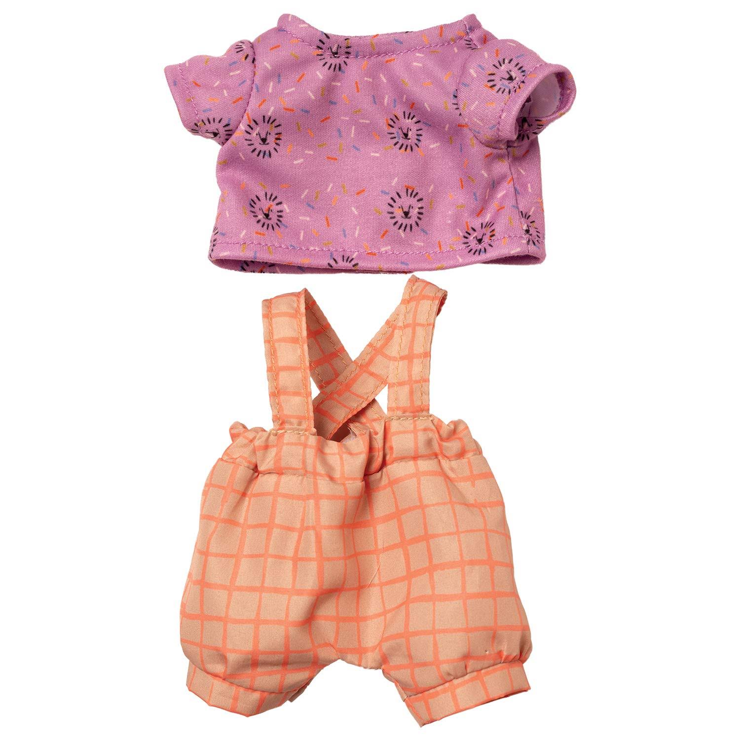 Manhattan Toy Wee Baby Stella Take Me to The Zoo 12" Baby Doll Outfit Set