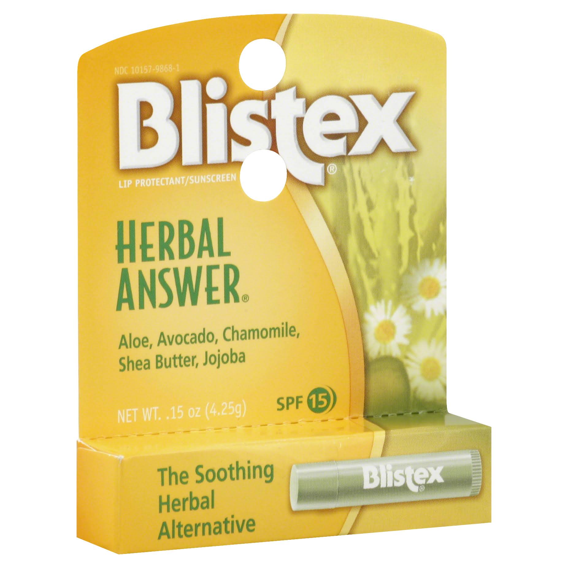 Blistex Herbal Answer Lip Protectant - SPF 15, 5ml