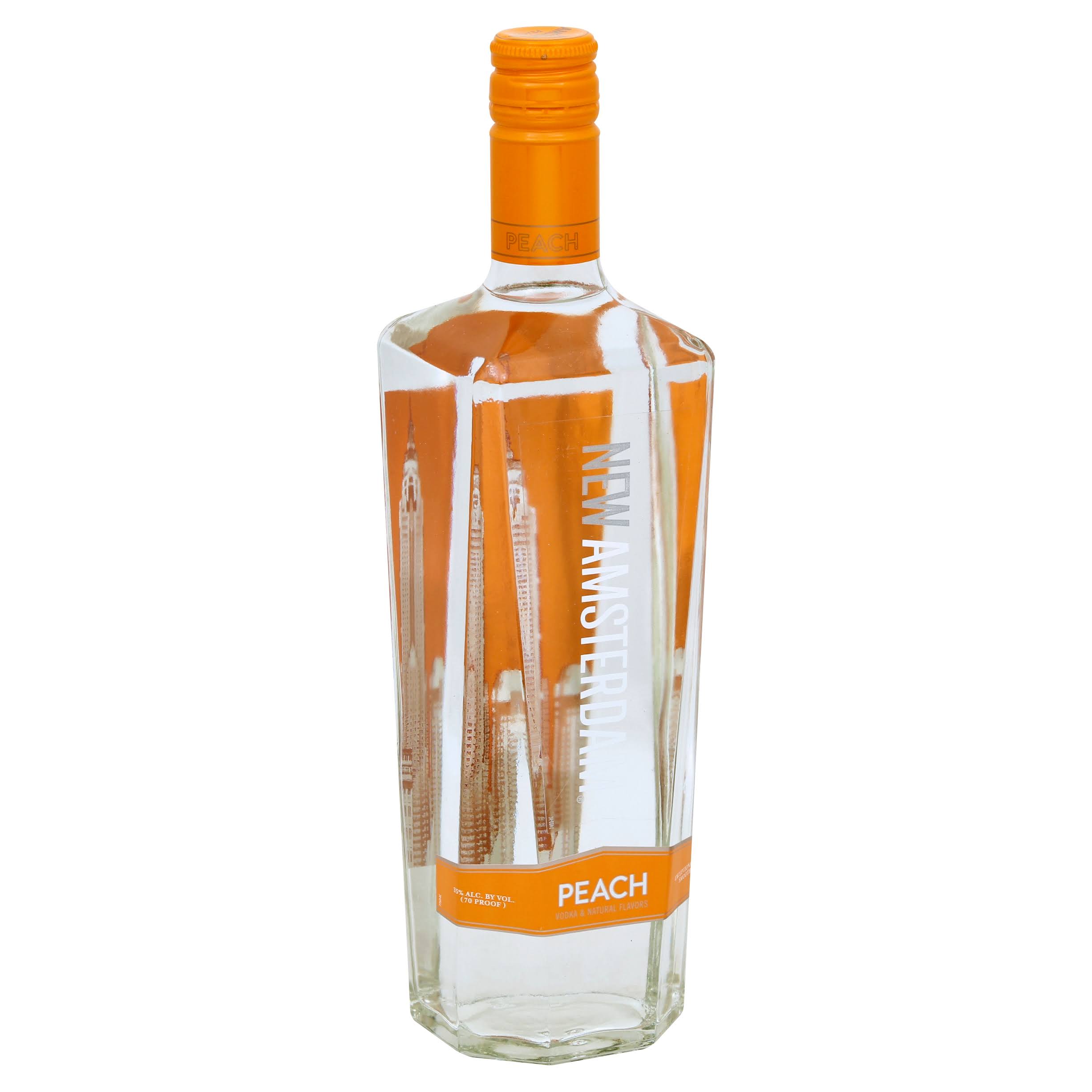 New Amsterdam Vodka, Peach - 750 ml